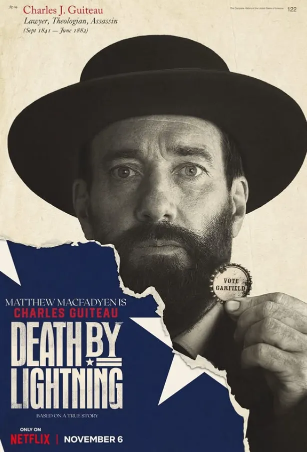 『デス・バイ・ライトニング』キャスト｜マシュー・マクファディン(チャールズ・J・ギトー役)