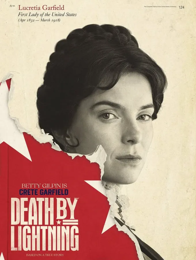 『デス・バイ・ライトニング』キャスト｜ベティ・ギルピン(ルクレティア・ガーフィールド役)