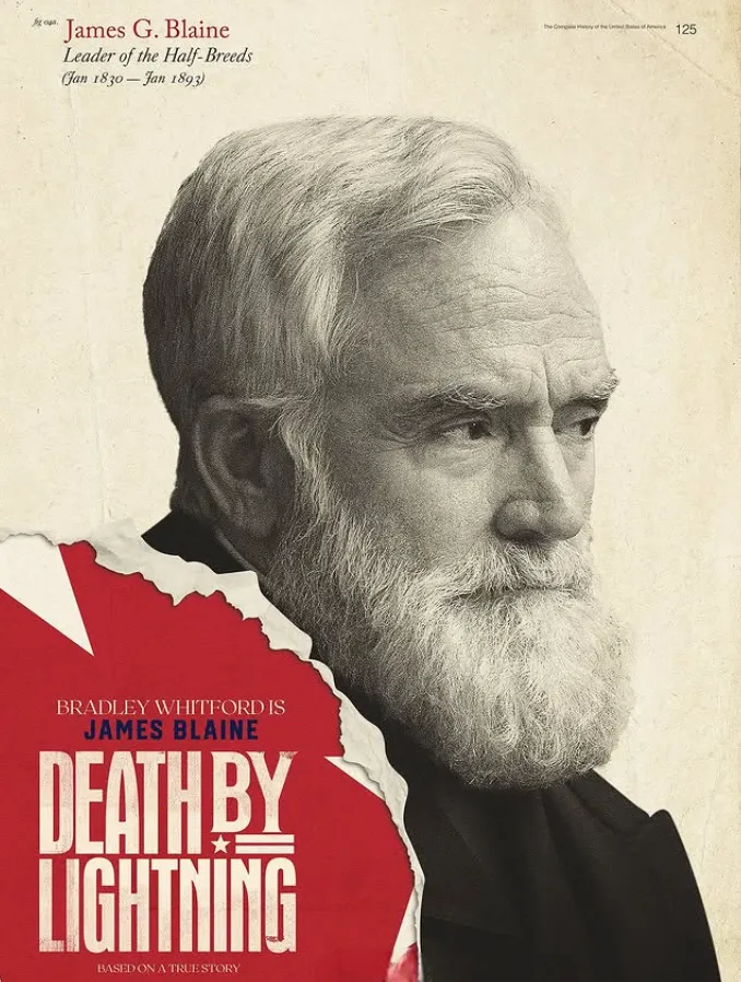 『デス・バイ・ライトニング』キャスト｜ブラッドリー・ウィットフォード(ジェームズ・ブレイン役)