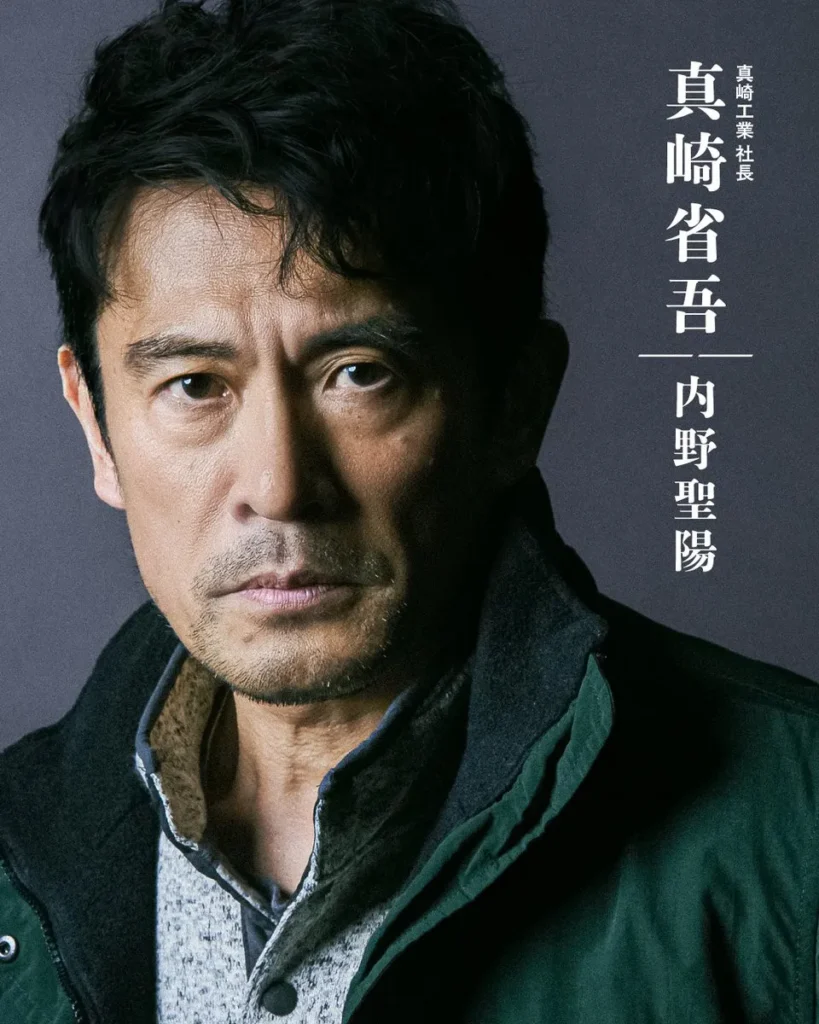 Prime Originalドラマ『犯罪者』内野聖陽(真崎省吾役)